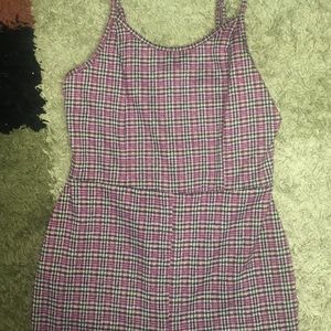 Plaid Body Suit
